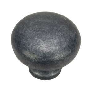 Hardware House 48 8452 Smooth Cabinet Knob, Antique Pewter 