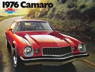 1976 76 Chevrolet Camaro original sales brochure MINT  