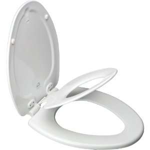  Bemis 1583SLOW Elongated NextStep Toilet Seat, White