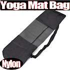 Mesh Center Adjustable Strap Nylon Yoga Mat Carrier Bag