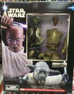 Star Wars Yoda & Mace Windu 1/7 Scale Model Kit  