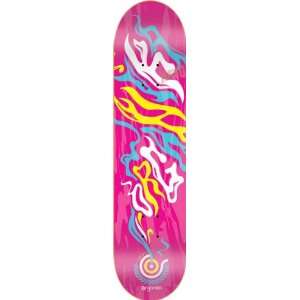  Organika Irie Deck 7.75 Hot Pink Skateboard Decks Sports 