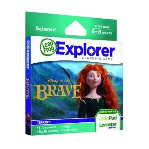  LeapFrog Explorer Learning Game Disney Pixar Brave Toys & Games