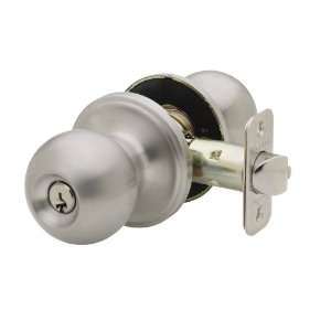 Copper Creek BK2040SS Satin Stainless E Series Ball Style Keyed Entry 
