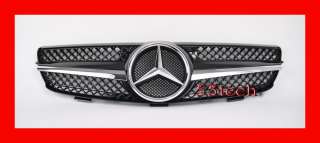 Mercedes W209 CLK CLK500 CLK320 Black Grille 03~09 1F  