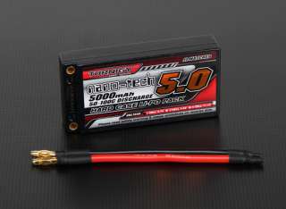 Nanotech 5000mah 1S 3.7v 100C Lipo battery 12r5.1 10r5  