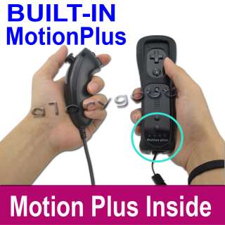 Remote MotionPlus 2 in 1 Nunchuck Controller for Wii US  