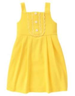 Janie & Jack Taste of Capri Yellow Dress 2T 3 4 5 NWT  