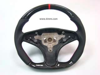 Mercedes AMG w204 C63 carbon RED ring steering wheel  