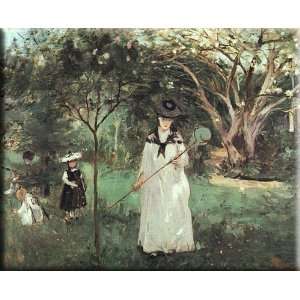   Chase 16x13 Streched Canvas Art by Morisot, Berthe
