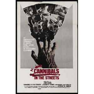  Cannibals in the Street Poster Movie 27x40