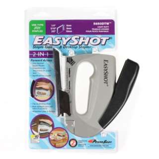PowerShot Easy Shot Light Duty Combo Staple Gun + Desktop Stapler 2 in 