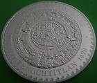 1993 mexico aztec calendar coin press 5 oz silver proof