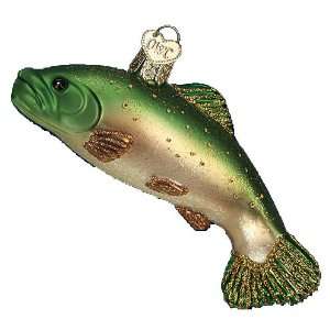  Old World Christmas Brook Trout Glass Ornament Everything 