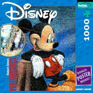   Mickey Mouse Photomosaic 1000 Piece Puzzle by Buffalo Games, Inc