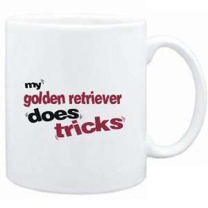   Mug White  MY Golden Retriever DOES TRICKS  Dogs