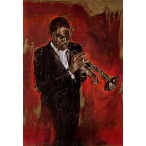  Jazz I by Elena Litvin 27x39