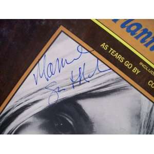   LP Signed Autograph As Tears Go By Come Stay With Me