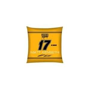 Matt Kenseth Team Toss Pillow 18x18   NASCAR NASCAR Sports Team 