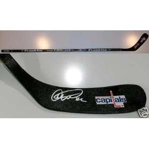   Hunter Signed Stick   Coa   Autographed NHL Sticks