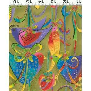  Laurel Burch HOLIDAY CELEBRATIONS Y0802 24M Fabric By the 