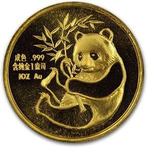   oz Gold Chinese Panda   San Francisco Coin Expo (Sealed) Toys & Games