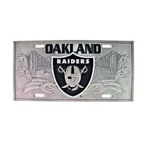  Oakland Raiders   3D NFL License Plate Automotive