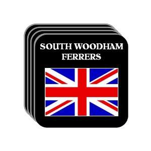 UK, England   SOUTH WOODHAM FERRERS Set of 4 Mini Mousepad Coasters