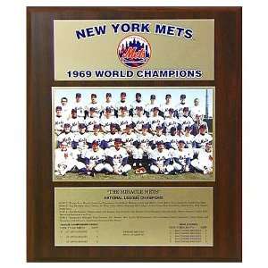  MLB Mets 1969 World Series Plaque