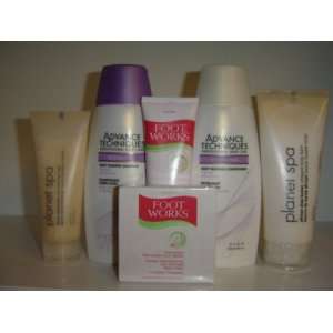   Works Feet/ Planet Spa Body Products 6 Pc Gift Set 