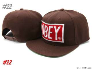 New Fashion Obey Snapback Hats adjustable Baseball Cap Hip Hop 25 
