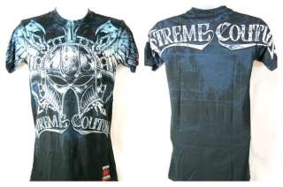 XTREME COUTURE Dealer Short Sleeve Premium Black T shirt New  
