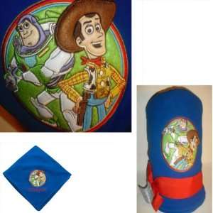   EMBROIDERED 50 X 60 Buzz Lightyear Woody The Sheriff