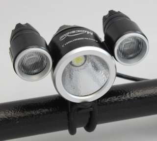   816 1400 Lumen LED Bike Light, P7/ XP E, BAK Li ion rechargable  