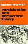   Theory, (052129004X), Carole Pateman, Textbooks   