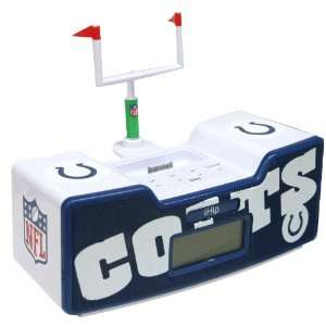  NFL Indianapolis Colts Dual Alarm Clock Radio/Ipod Dock 