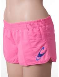 Women Swim Board Shorts Pink