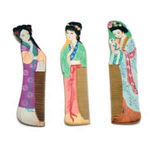  Assorted Oriental Lady Comb 