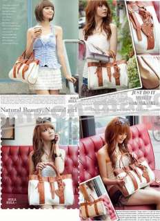 Fashion Sweet Hobo Korean Style lady Casual PU Faux Leather Bag Hand 