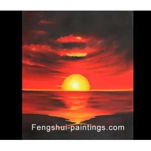 Beach Paintings, Beach Oil Painting, Oil Painting On Canvas Art c0186