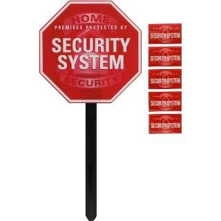 New Brinks Home Security Alarm System Yard Signs & 8 Brinks Window 