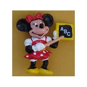  Disney Minnie Mouse PVC Approx.2 1/2ABC Chalk Board 