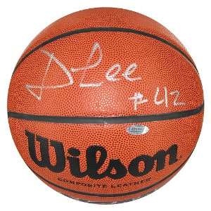  David Lee Autographed NCAA Basketball Sports Basketball 