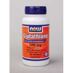  NOW Foods   Glutathione 500 mg 60 vcaps Health & Personal 