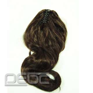 Clip on Hot Sell Ponytail Hairpiece Scrunchie Stylish Synthetic Hair 
