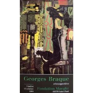  Femme a la Mandoline by Georges Braque 19.50X33.50. Art 