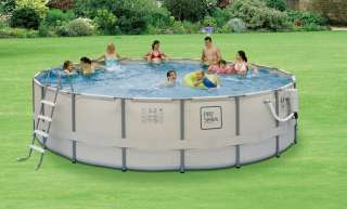 18x52 Round Ultra Frame Above Ground Swimming Pool Package  