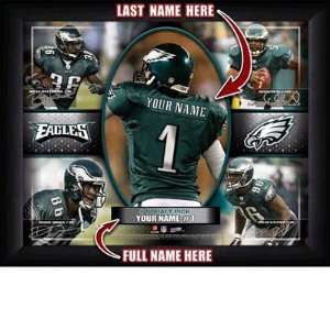  Philadelphia Eagles NFL Action Collage Print Sports 