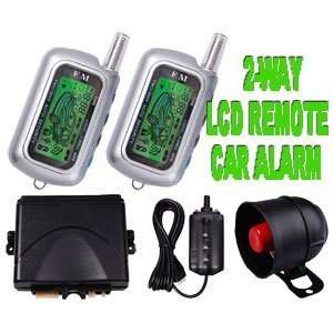 Way LCD Sensor Remote Control Intelligent Alarms Security System 