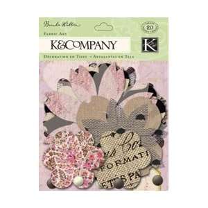  K & Company Flora & Fauna Fabric Art Flower Petals; 3 